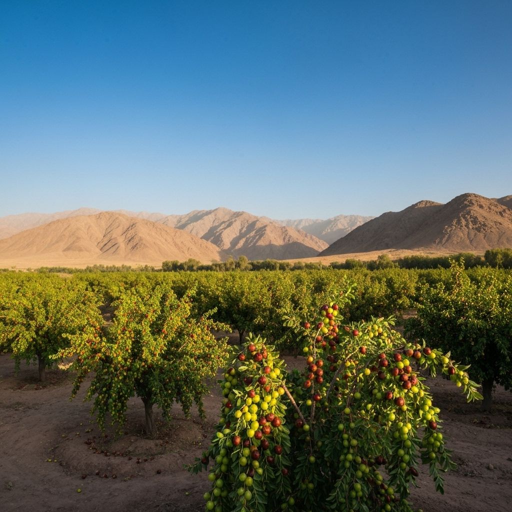Desert orchard